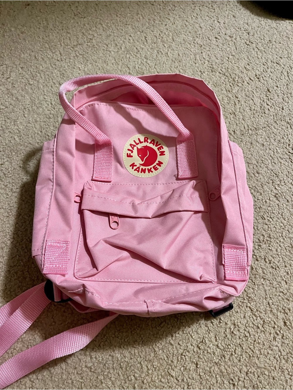 pink kanken backpack mini